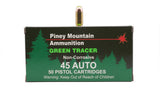 Piney Mountain 45acp Tracers